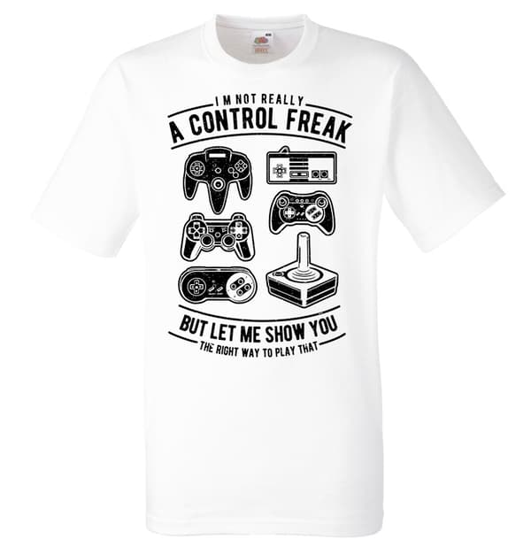 Pelaaja T-paita - Control Freak S Small s