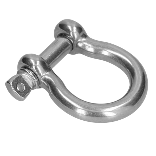 Skruvestift Ankere Shackle Bågform 304 Rustfritt Stål Kjede Wire Rope Tilkobling Løfteverktøy 10 stk M6