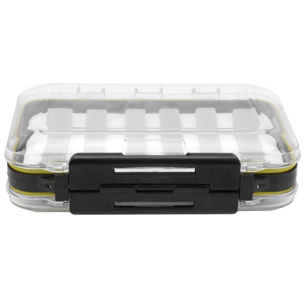 Fly Fishing Box ABS TwoSided Transparent Lures Storage Case Fishing Gear Accessories