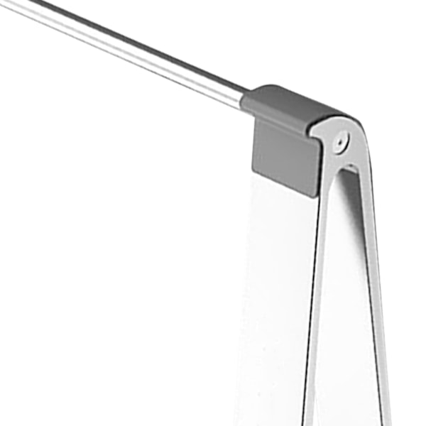 Laptopställ Ergonomisk Design Aluminiumlegering Skakfritt Mjukt Silikon Laptop Hållare för Enheter Under 17 Tum Silver One Size