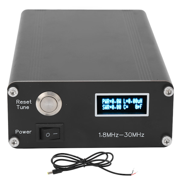 Antenntuner Aluminiumlegeringstestare C typ 1,8‑30Mhz ATU‑100 HAM 10‑15VDC