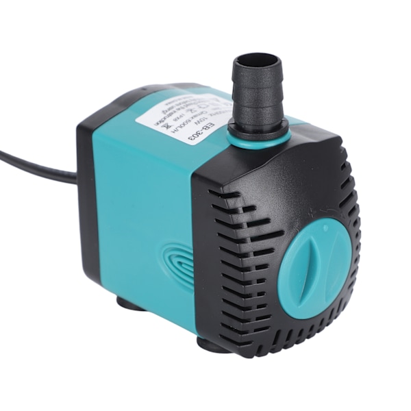 10W dränkbar pump 600L/H 1,2m Lyft Lågbrus vattenpump för akvarium EU-kontakt 220V