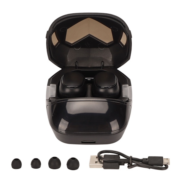 Bluetooth 5.0 kuulokkeet Stereo melunvaimennus DC5V kevyet langattomat urheilukuulokkeet mikrofonilla harjoitteluun ja lenkkeilyyn
