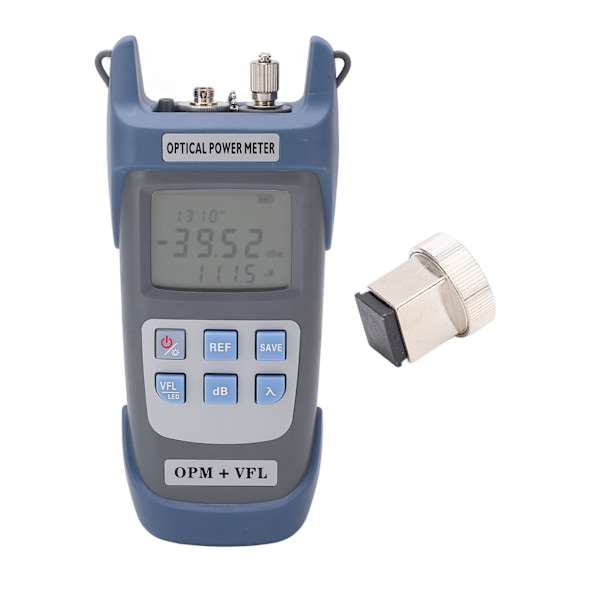 Optisk effektmeter Følsom chipkalibreringsfunksjon Robust fiberkabeldetektor 15KM 15MW ‑70 til +10dbm
