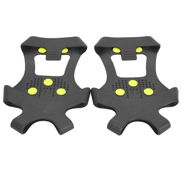 1 pari Universal 10 piikkiä Anti-Slip Jääkynnet Maastokengät Piikit Crampons Vaellukseen ja Kiipeilyyn M:36-38