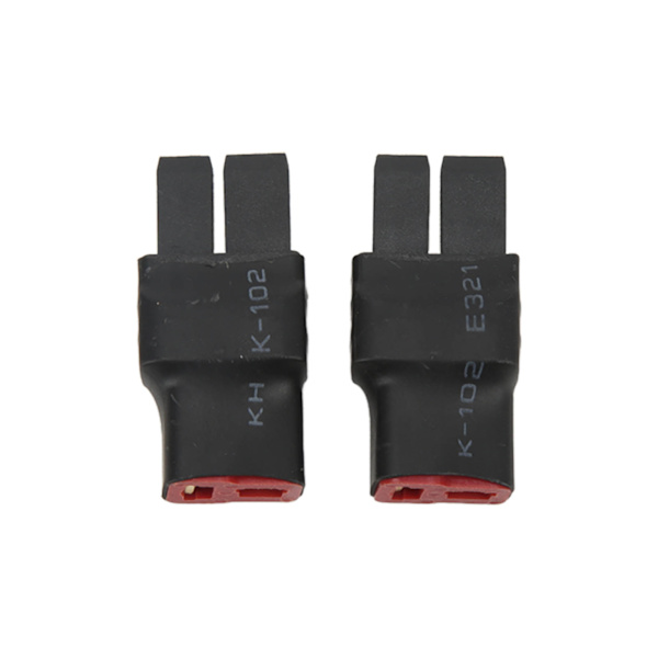 2st hane för Traxxas till T-kontakt hona för Deans Style Connector Adapter för Traxxas RC Lipo-batteri