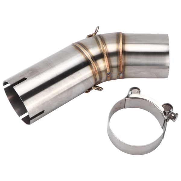 Rustfritt stål 60,5 mm eksos mellomrør for Ducati 959 Panigale V2