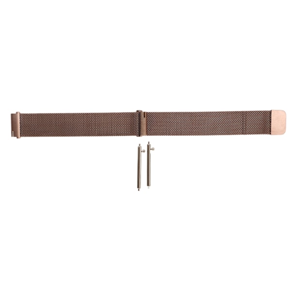 Klockarmband i rostfritt stål Andas Bekvämt hudvänligt klockbandsbyte för Huawei GT2 Rose Gold