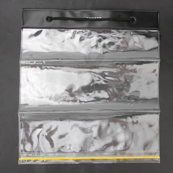 2 stk multifunksjonell vanntett konvoluttholder Transparent pennveske Oppbevaringsmappe