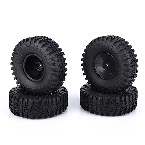 1/10 Universal RC Bil Däck Klättringsfordon Hjul Fjärrkontroll Bil Tillbehör 115mm Svart