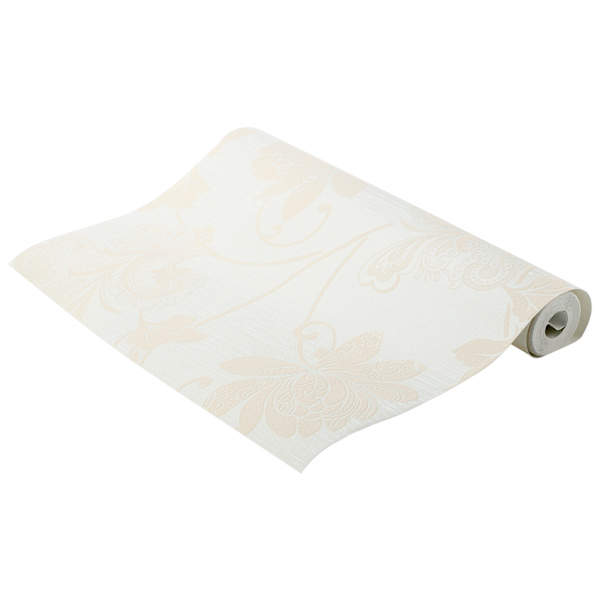 3D-præget tykkere sommerfugl-blomst non-woven tapet Stue TV Baggrund Tapet