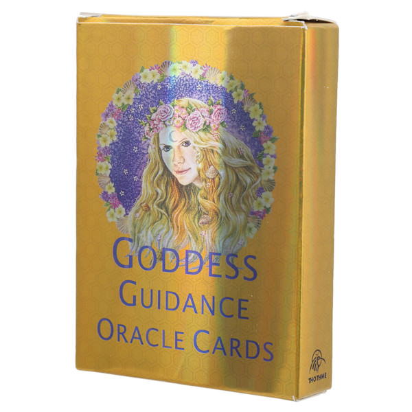 Engelsk Sprog Gudinde Tarot Kort Dæk Interaktivt Brætspil Divination Tarot Kort