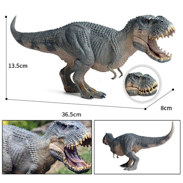 Dinosaur Model Dinosaurie Model Legetøj Realistisk Tyrannosaurus Børnelegetøj