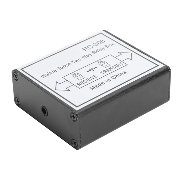 RC‑308 Tvåvägsradio Relä Intercom Reläbox UHF VHF K Port Handhållen Repeater Box