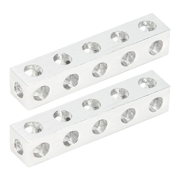 2st Alumiiniprofiili Neliömäinen palkki 5 reikää Robottivarusteet 8x8mm 3106-0005-0040
