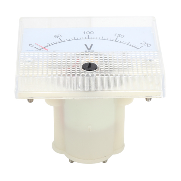 Pekare DC Voltmeter Panel Volt Spänningsmätare Mätinstrument 85C1 DC 0~200V