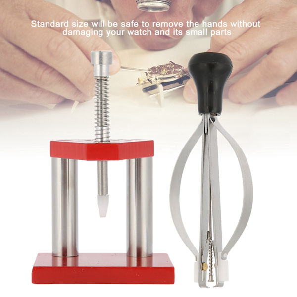 Klocka Hand Plunger Puller Remover Hand Set Montör Klocka Reparationsverktyg