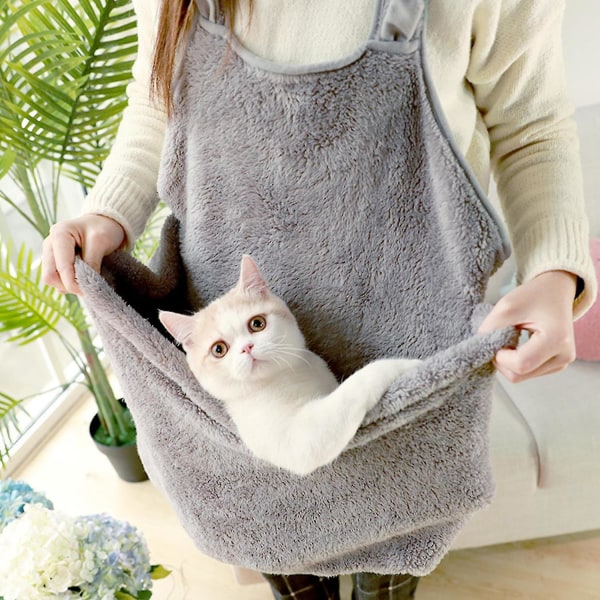 För Katt För Bärväska Bekväm påse Trimsäck i en mjuk plysch