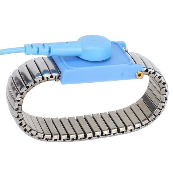 Antistatic Wrist Strap Stainless Steel Durable Free Adjustment Strong Force Grounding Strap