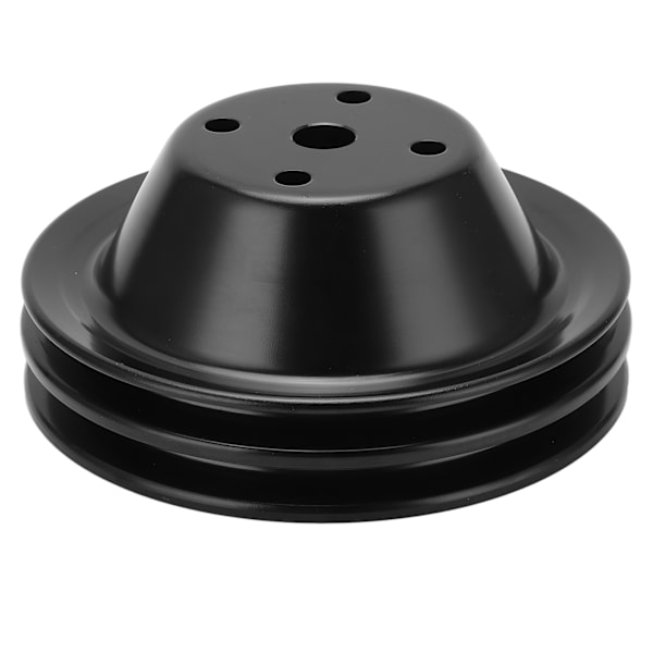 Vevaxelsvänghjulspulja Dubbelspår Lång Vattenpumpspulja Ersättning för Chevy Small Block SBC 262 350 400 Motor