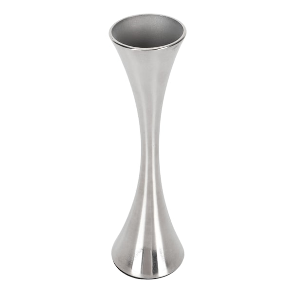 Vase i rustfrit stål Innovativ Elegant Moderne Stil Rund Mund Metal Blomster Vase til Stuebord