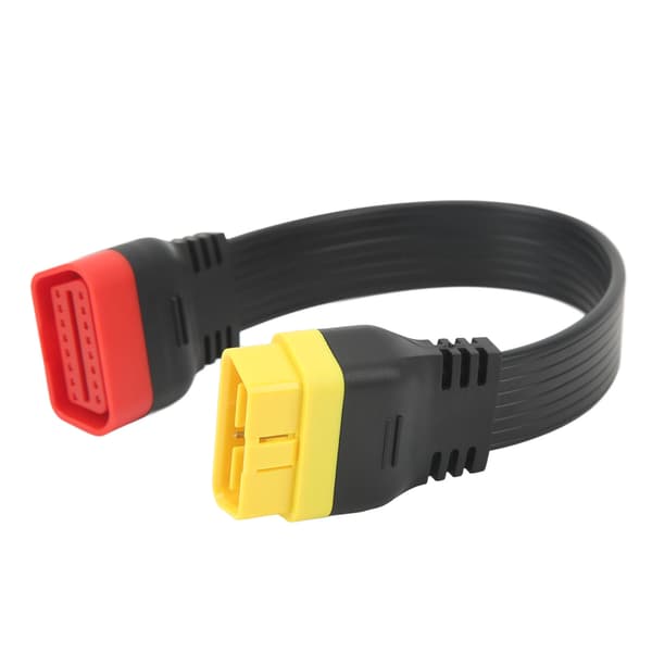 OBD Forlængerkabel 16pin 36cm Han til Hun Diagnostisk Stik Adapterkabel