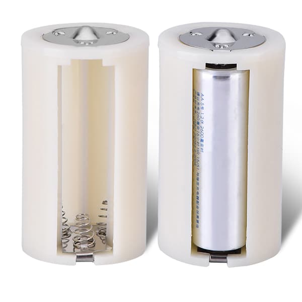 3 x AA til 1 D størrelse Batteriholder Konverteringsadapter - 5 stk