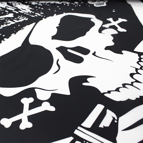 Halloween Jolly Roger Banner Skelet Pirat Flag Bunting til Halloween Party Pirat Party
