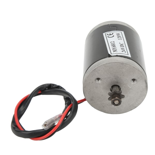 Elektrisk børstet motor 24V120W højhastighed aluminiumlegering børstet DC-motor til elektrisk scooter cykel motorcykel