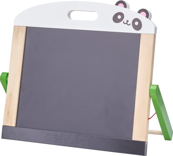 Tegnebræt og whiteboard 2-i-1 med tilbehør Hvid Panda 742