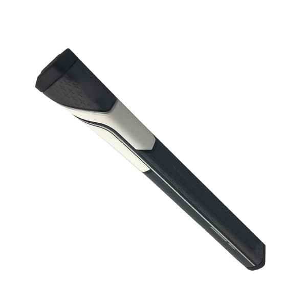 Golfgrepp PU Triangel Uppgraderat Puttgrepp Golfklubbsgrepp för Utomhusunderhållning Vit och Grå 1.0