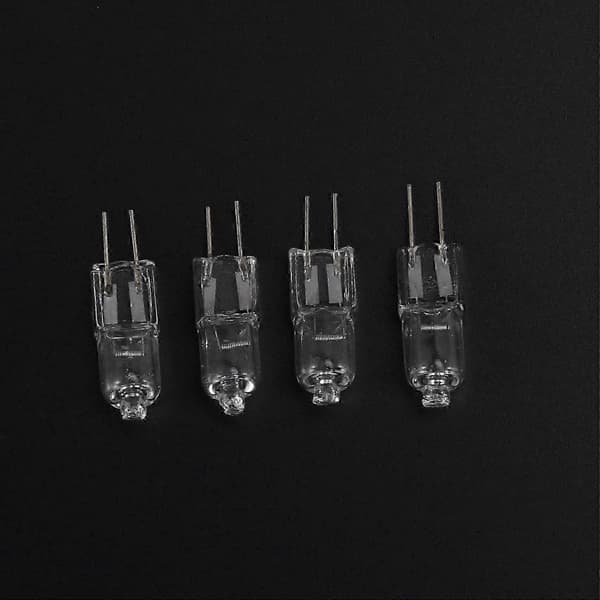 10 stk, G4 Halogenstiftlampe 12V 35W, Varmhvit Warm white