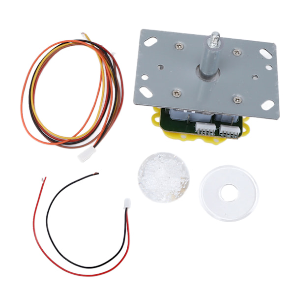 Arcadestick Färgglad Ljuskänslig Arkadjoystick med 5P-kabel Kristallkula för Spelunderhållningsmaskin Cool Running