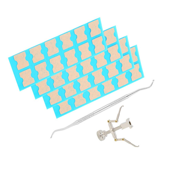 Ingrown Toenail Corrector Patch Ingrown Nail Corrector Cuticle Pusher Pedicure Tool 48 Pcs Patch