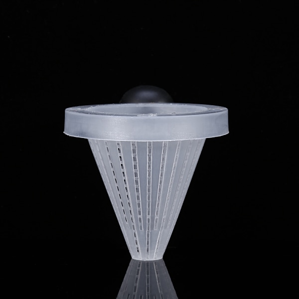 Kala-automaatti Kapeneva akvaario Punainen matojen syöttölaite Suppilomainen kuppi Kala-automaattityökalu 6,5 cm x 7 cm