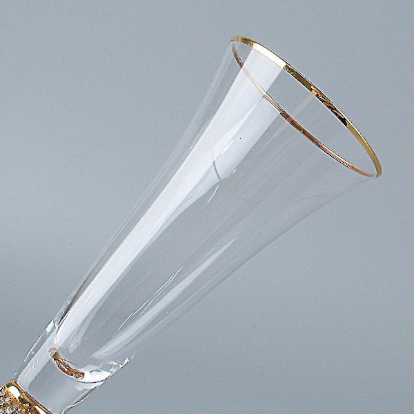 Elegant Set med 2 Champagneglas