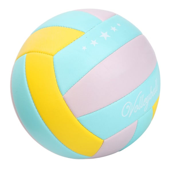 Storlek 5 Träningsvolleyboll Mjuk hög elasticitet Lätt PVC inomhus utomhusvolleyboll för poolgym