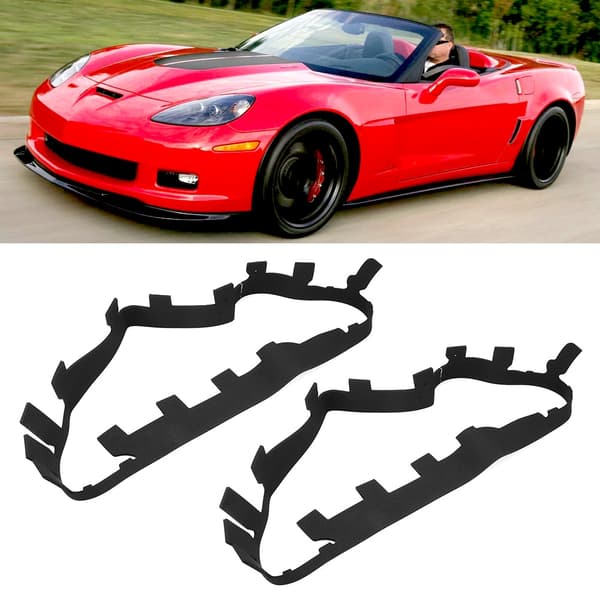 2 stk. bilforlygte pakning tilbehør Passer til Chevrolet Corvette C6 2005-2013