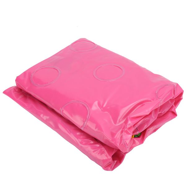 Innendørs utendørs babypool rund oppblåsbar barn vannlek pool rosa90cm/35.4in