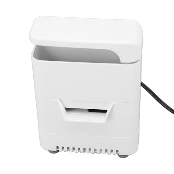 Turtle Tank Filter Låg vattennivå Multifunktionellt starkt sug 3 i 1 Small Fish Tank Filter EU Plug 220V 15W