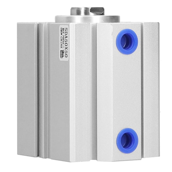 Pneumatisk luftcylinder tynd dobbeltvirkende aluminium industritilbehør SDA50X50