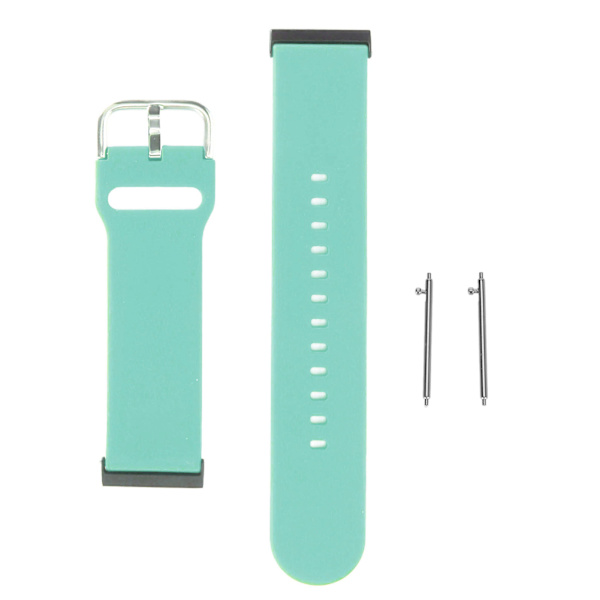Silikon Smartwatch-band Justerbart klockarmbandstillbehör för Suunto7 ljusblå