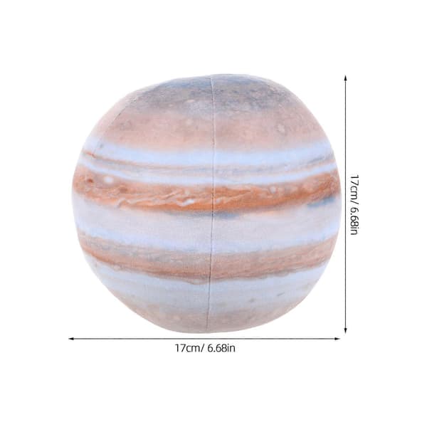 Jupiter blød plys pude til dekoration minipuder til børn