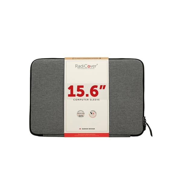 Strålningsskyddande Datorfodral 15,6" Universal Grått 340 Tyg