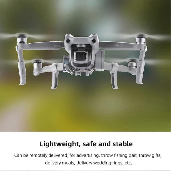 Airdrop-system kompatibelt med Mavic AIR 2S/AIR 2 drone fiskemaddingkaster