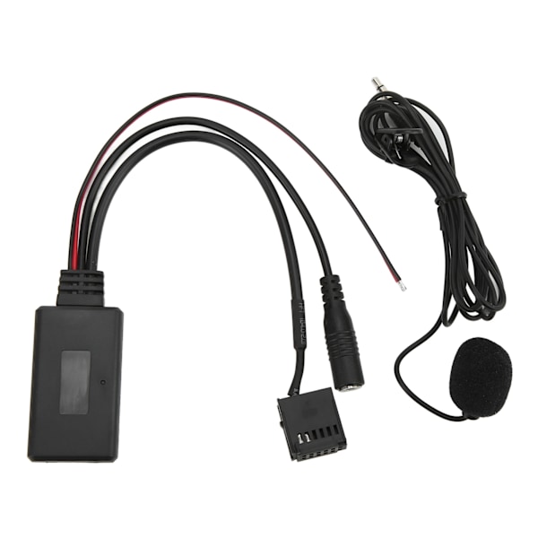 Bluetooth Aux-ljudkabeladapter Mikrofon Handsfree Ersättning för Mondeo Focus 6000CD