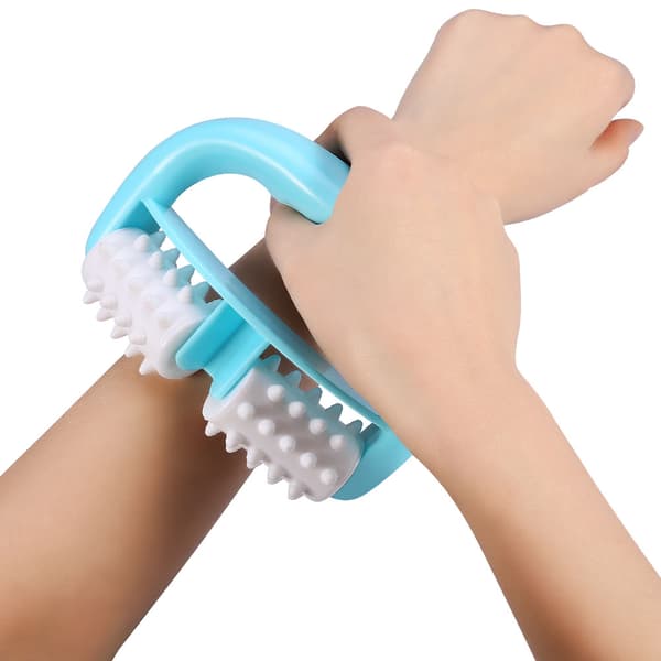 Handhållen Body Roller Massager Anticelluliter Triggerpointborste Muskelspänning Smärtlindring