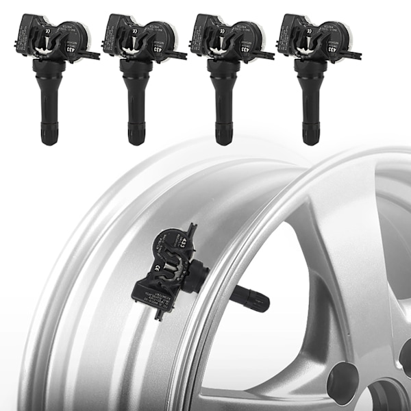 4 stk Dæktryksovervågningssystem TPMS 68252493AB Passer til Jeep Renegade