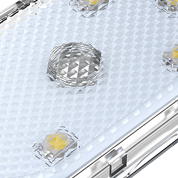 Car Ceiling Light Touch Control USB Charging Mini Compact Car Roof Light LED Reading Light Ice Blue
