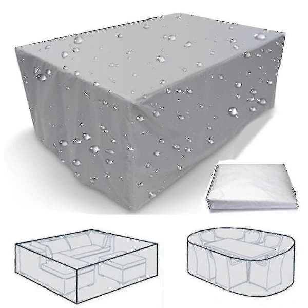 75 størrelser vandtætte udendørsmøbler til terrasse og have til regn- og snebeskyttelse 123x123x74cm